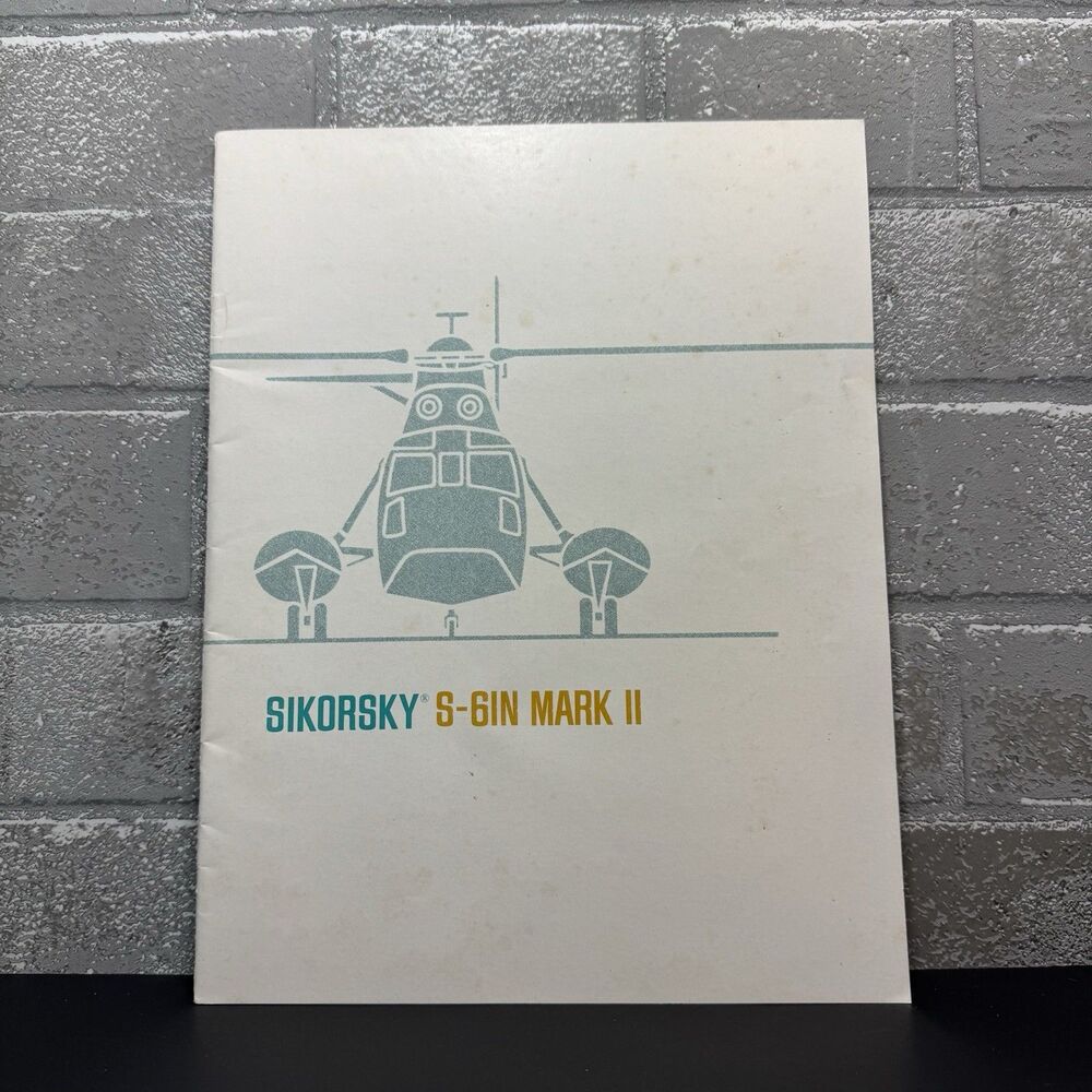 Sikorsky S-61N Mark 2 1970 Brochure